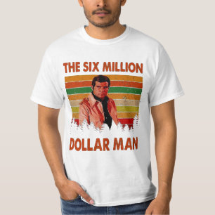 Camiseta Vintage O homem de 6 milhões de dólares