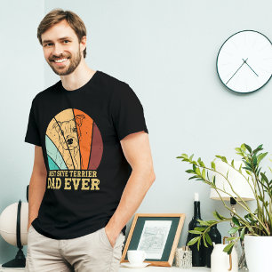 Camiseta Vintage o melhor Pai Skye Terrier jamais aprovado