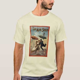 Camiseta Vintage - o navio do ar,