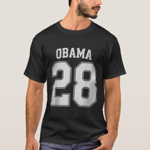 Camiseta Vintage Obama 2028 Engraçado Eleição Política Patr