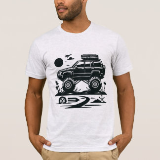 Camiseta Vintage Offroad Car