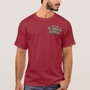 Camiseta Vintage Oklahoma City Route 66 100 Anos