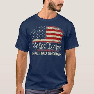 Camiseta Vintage Old Flag Que As Pessoas Tinham O Suficient