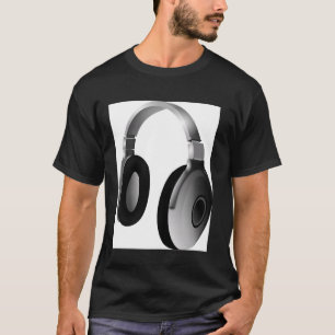 Camiseta Vintage Old School Fones de ouvido Graphic por Dan
