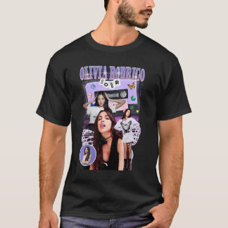 Camiseta Vintage Olivia Retro Graphic Style Music Guts Tour
