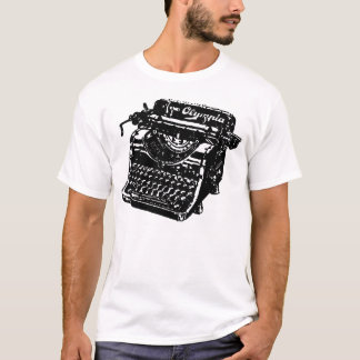 Camiseta Vintage Olympia TypeWrite