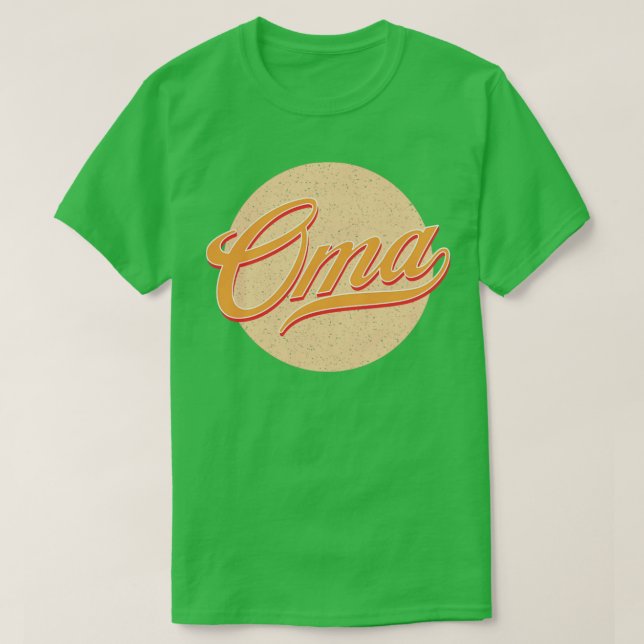 Camiseta Vintage Oma (Frente do Design)
