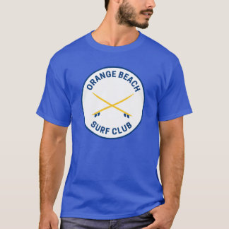 Camiseta Vintage Orange Beach Alabama Surf Club Oversize
