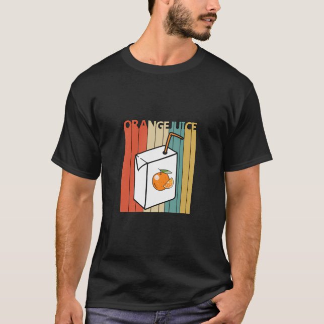 Camiseta Vintage Orange Juice (Frente)
