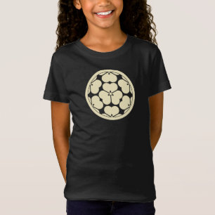 Camiseta Vintage Oriental Amarelo Pálido Chosokabe Japão Mo