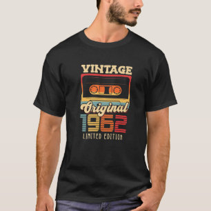 Camiseta Vintage Original 1962 60º Aniversário 60 Anos Ho