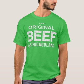 Camiseta Vintage Original Beef of Chicagoland big back