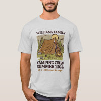 Vintage Outdoor Family Reunion Camping Crew