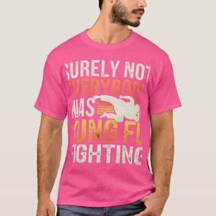 Camiseta Vintage Outfit Certamente Nem Todos Eram Kung Fu F