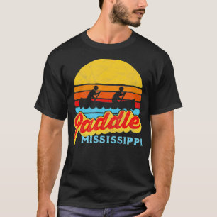 Camiseta Vintage Paddle Mississipi - Canoagem - Sol