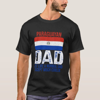 Camiseta Vintage Pai paraguaio bandeira paraguaia