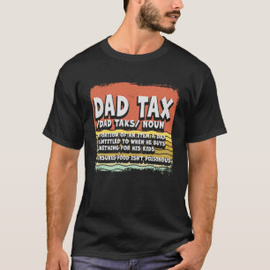 Camiseta Vintage Pai Tax Definition Men Dia de os pais 2