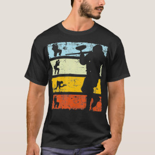Camiseta Vintage Paintballer para Jogador Paintball
