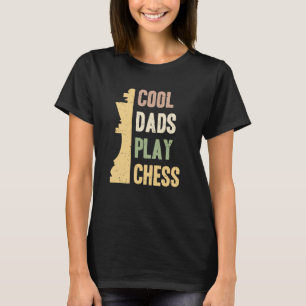 Camiseta Vintage Pais Legal Tocam Xadrez Padre Chess Lover