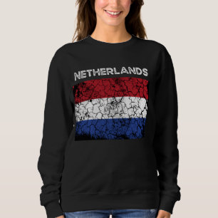 Camiseta Vintage Países Baixos Flag Holland Men Women