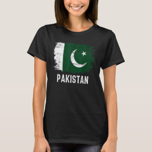 Camiseta Vintage Pakistan Flag For PAKISTANI