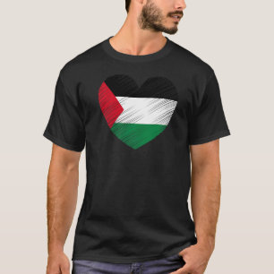 Camiseta Vintage Palestina - Apoio ao Orgulho da Bandeira P