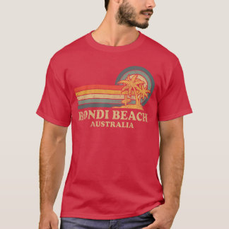 Camiseta Vintage Palm - Férias Familiares da Austrália de B