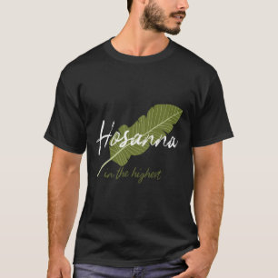 Camiseta Vintage Palm Sunday Hosanna No Alto Christi