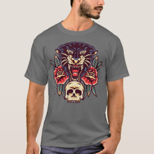 Camiseta Vintage Panther Willife Safari Zoo ZooKeep
