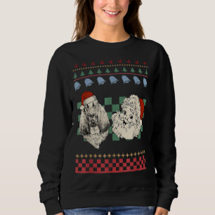Camiseta Vintage Papais noeis Bloodhound Retro Ufly Christm