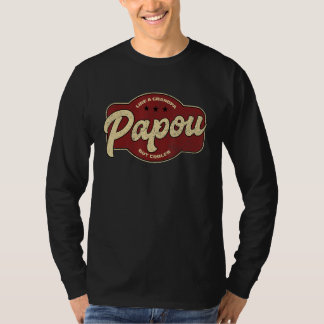 Camiseta Vintage Papou como um avô, mas mais legal 1