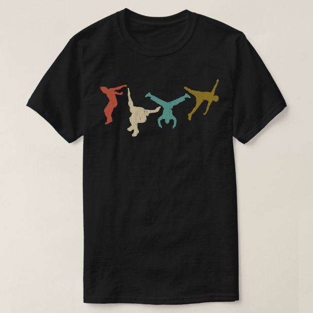 Camiseta Vintage Parkour fugitivo Extreme Gratuito (Frente do Design)