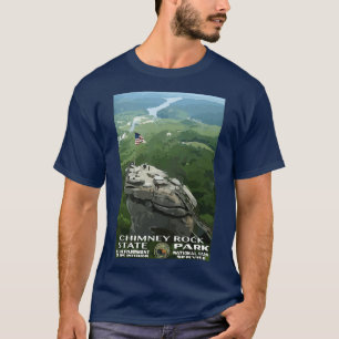 Camiseta Vintage Parks Chimney Rock