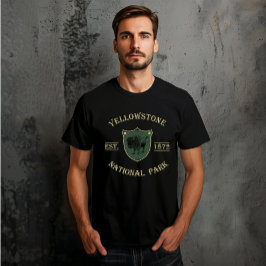 Camiseta Vintage Parque Nacional de Yellowstone