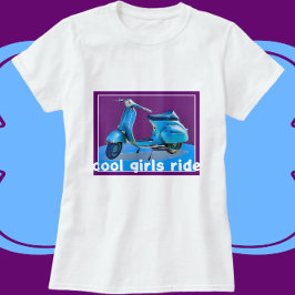 Camiseta Vintage Patinete Legal Girls Ride