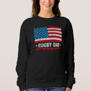Camiseta Vintage Patriot do Bandeira Americano do Pai de Ru