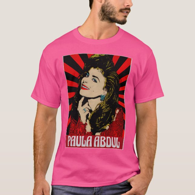 Camiseta Vintage Paula Abdul 90S (Frente)