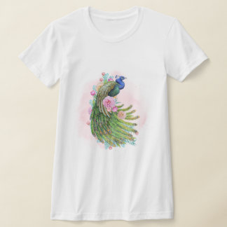 Camiseta Vintage Peacock T‑Shirt