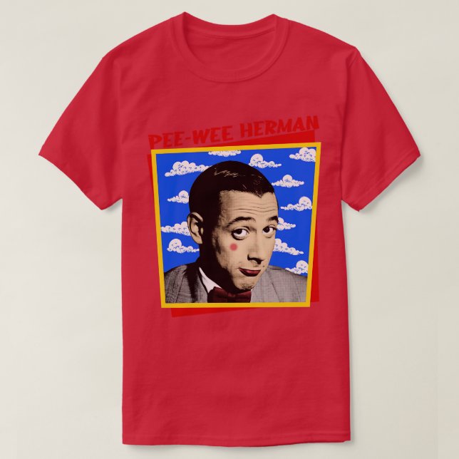 Camiseta Vintage Peewee Herman (Frente do Design)