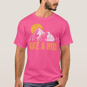 Camiseta Vintage Pega Um Acampamento De Montanha Exterior C