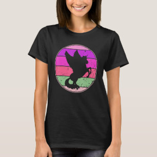 Camiseta Vintage Pegasus Retro Pegasus Silhouette Unic