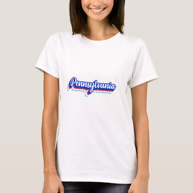 Camiseta Vintage Pensilvânia (Frente)