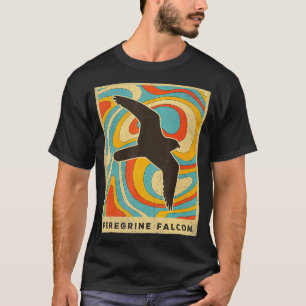 Camiseta Vintage Peregrine Falcon Lover Animal Retro Style