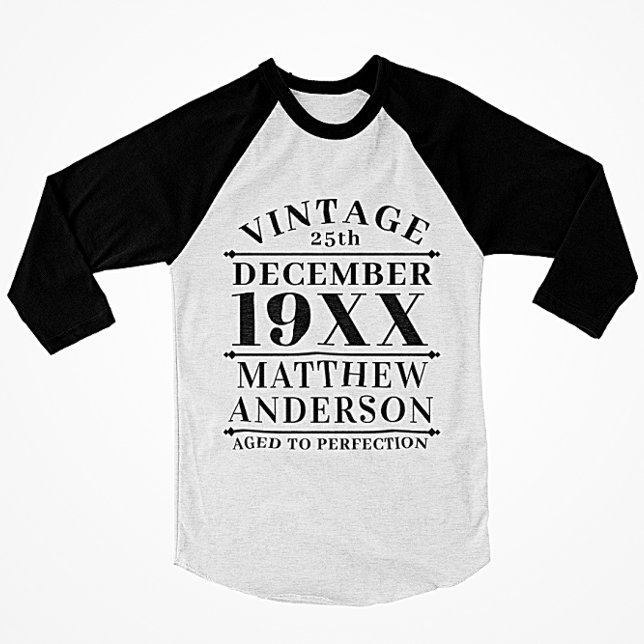 Camiseta Vintage personalizada envelhecida em perfeição (Criador carregado)