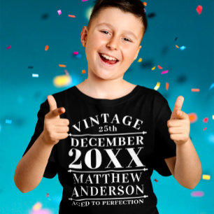 Camiseta Vintage personalizada envelhecida em perfeição