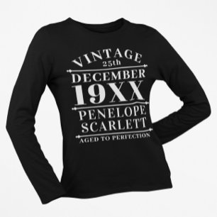 Camiseta Vintage personalizada envelhecida em perfeição