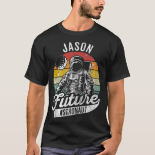 Camiseta Vintage PersonalizadoFuturo astronauta sobre o esp