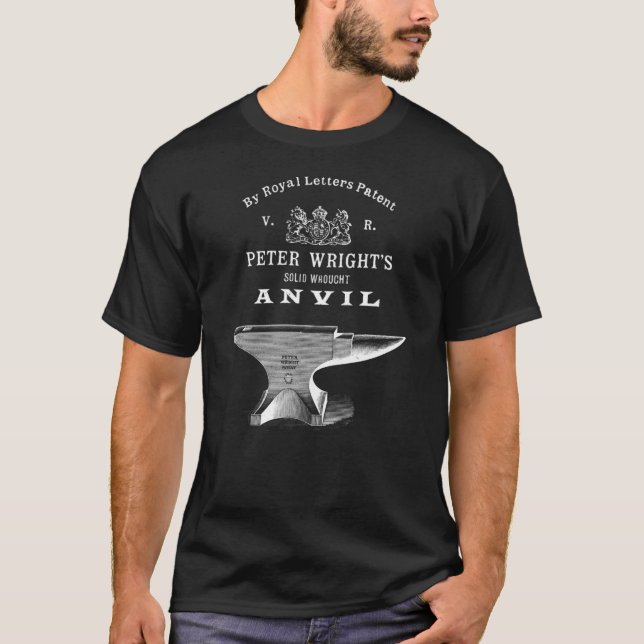 Camiseta Vintage Peter Wright Anvil (Frente)