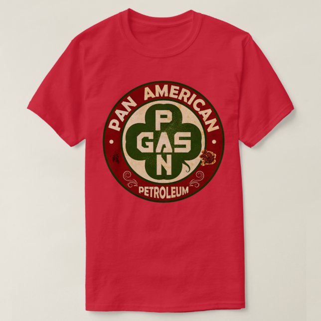 Camiseta Vintage Petrol Clover Sinal (Frente do Design)