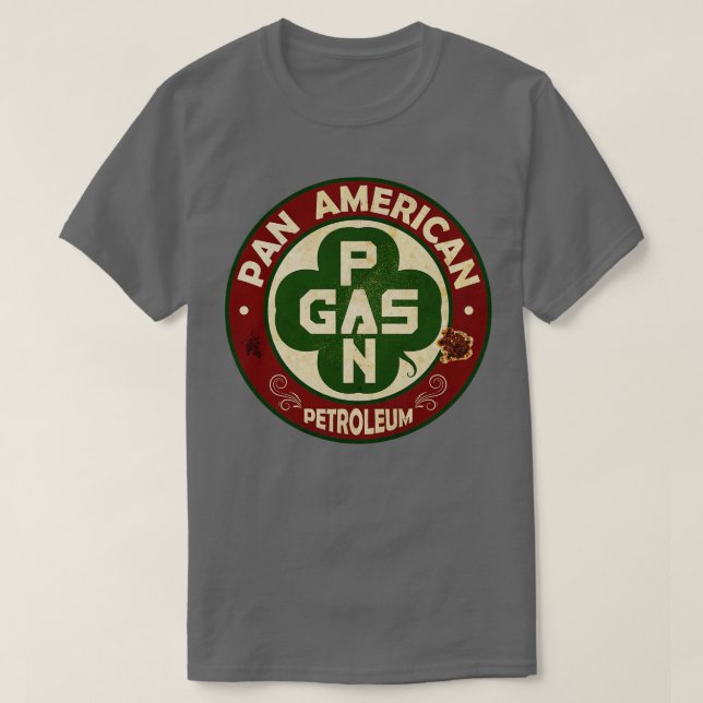 Camiseta Vintage Petrol Clover Sinal (Frente do Design)